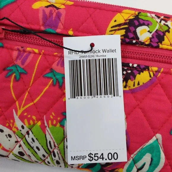 Vera Bradley Vivian Hobo, Wallet & Zip MSRP $170 - Picture 14 of 16